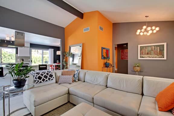Palm Springs Perfection - Orange Pop Palm Springs